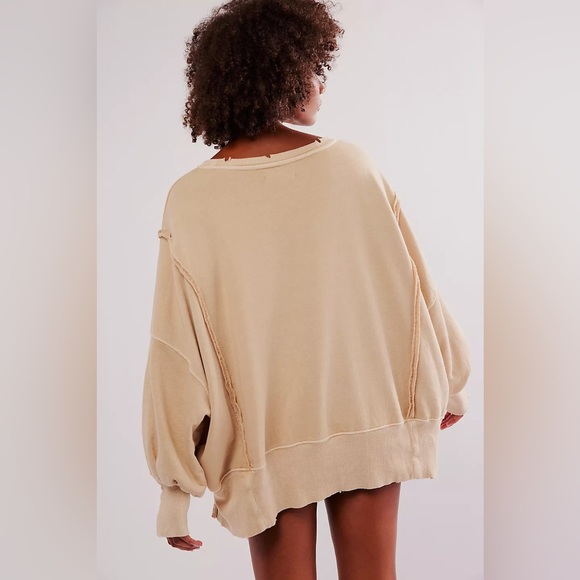 🆕FREE PEOPLE YELLOWSTONE We The Free Graphic Camden Pullover-Size Small - Picture 3 of 15